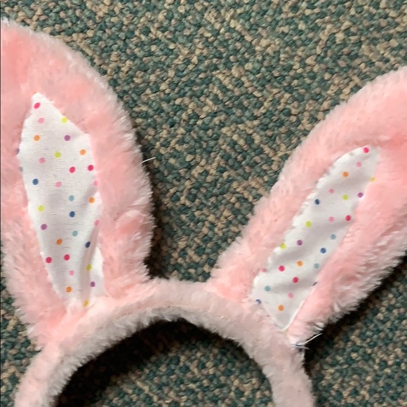FREE Fluffy Pink Bunny Ears Headband - Picture 3 of 3
